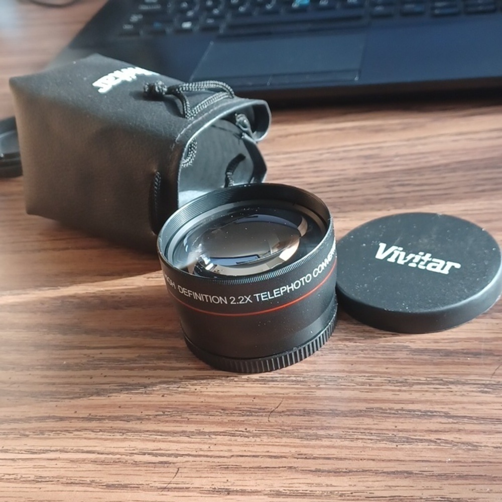 Vivitar 55m 2.2 professional telephoto Lens